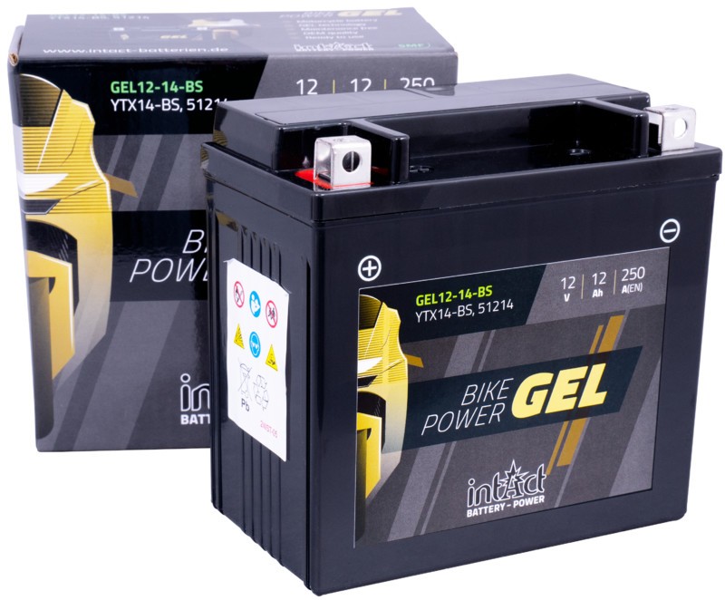 bateria de moto intact  baterias de gel INTACT Alemana al mejor precio  para tu moto